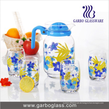 Drucken 7PCS Trinkglas Wasser Set